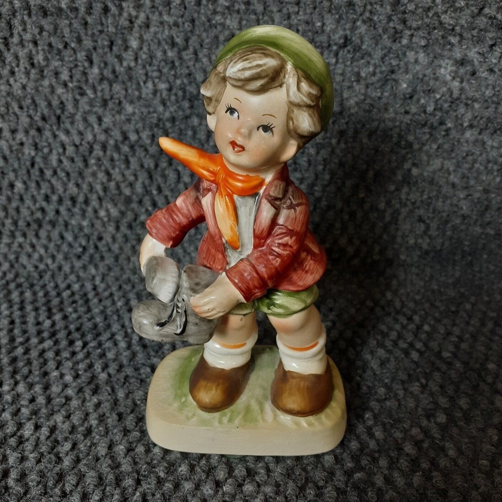 Vintage Lefton Shoe Shine Boy Figurine Japan